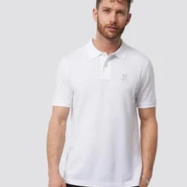 Southlake Pique Polo S/S: White