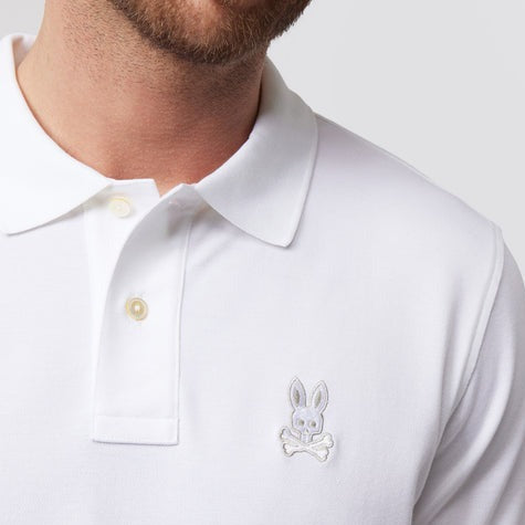 Southlake Pique Polo S/S: White