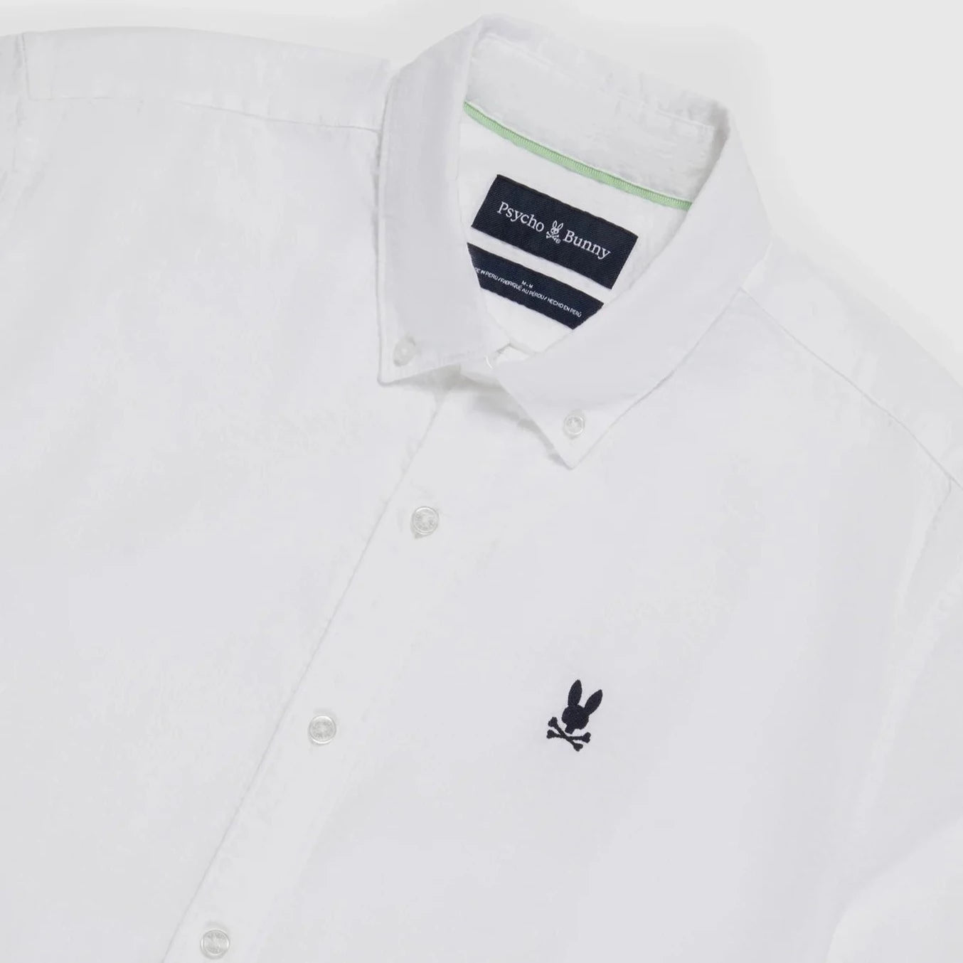 Alton Seersucker Shirt S/S: White