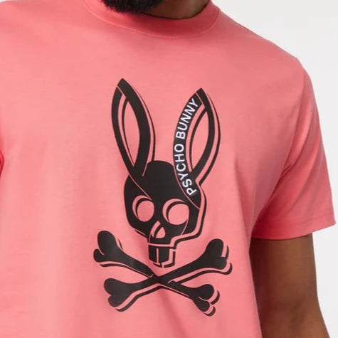 Serge Embroidered & Printed Graphic Tee S/S: Grapefruit