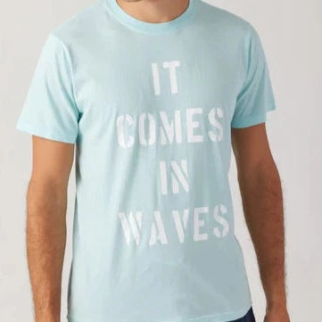It Comes Waves Crew S/S: Cape