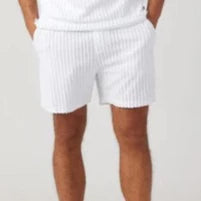 Riviera Terry Short: White