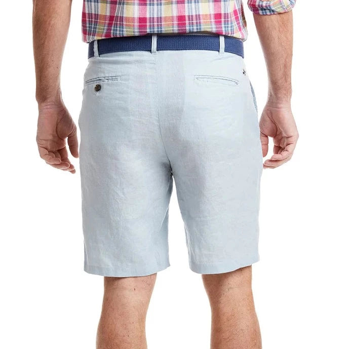 Cisco Linen Short: Oxford Blue