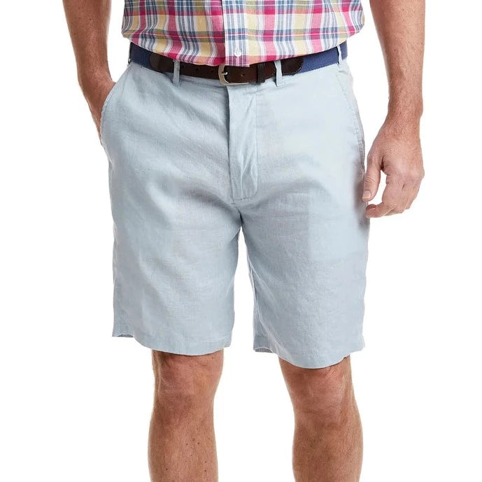 Cisco Linen Short: Oxford Blue