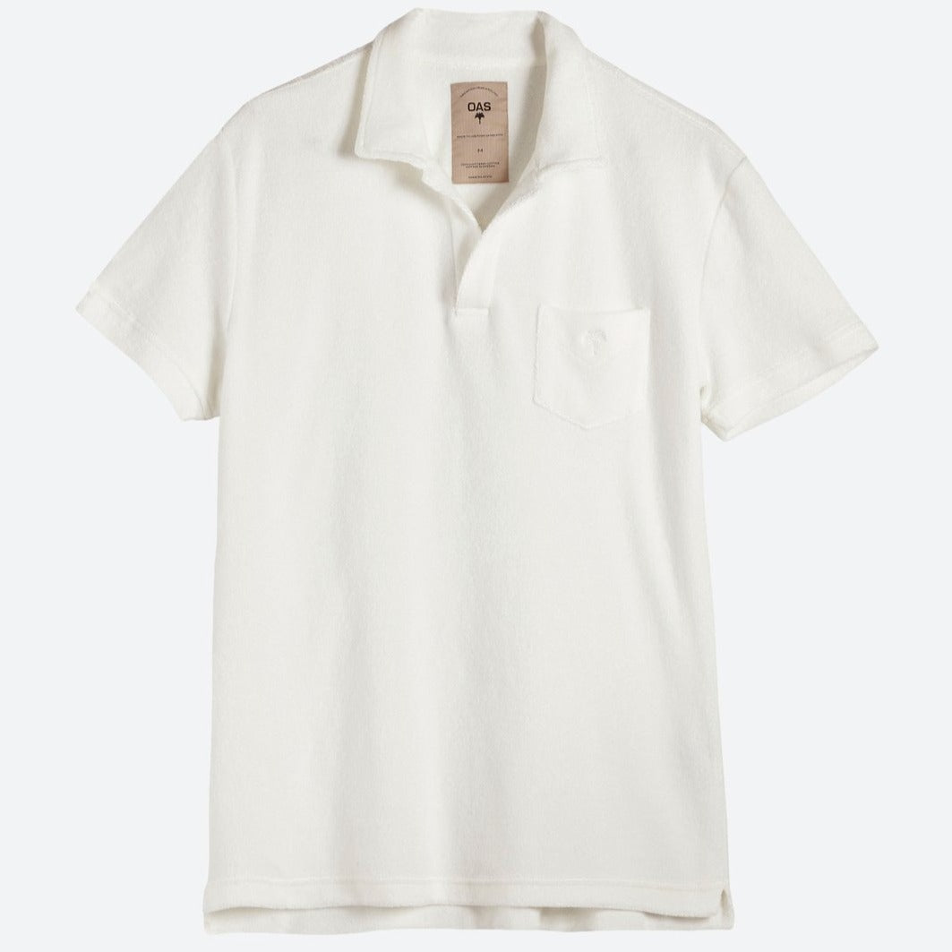Terry Polo: Solid White
