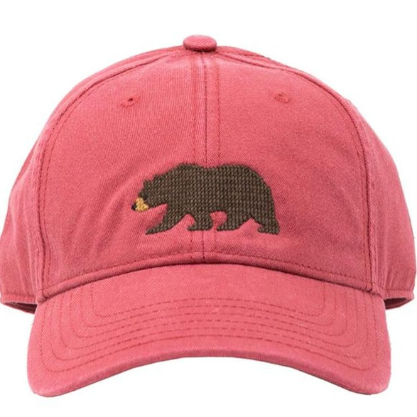 Bear on Weathered Red Hat