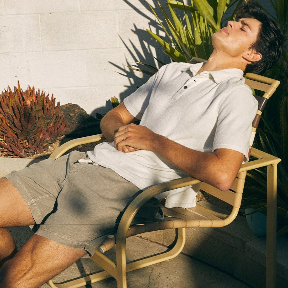 Cruz Short: Washed Grey