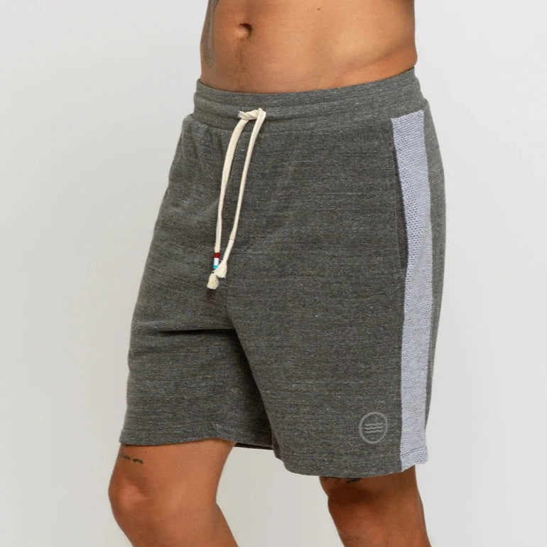 Mesh Panel Short: Heather