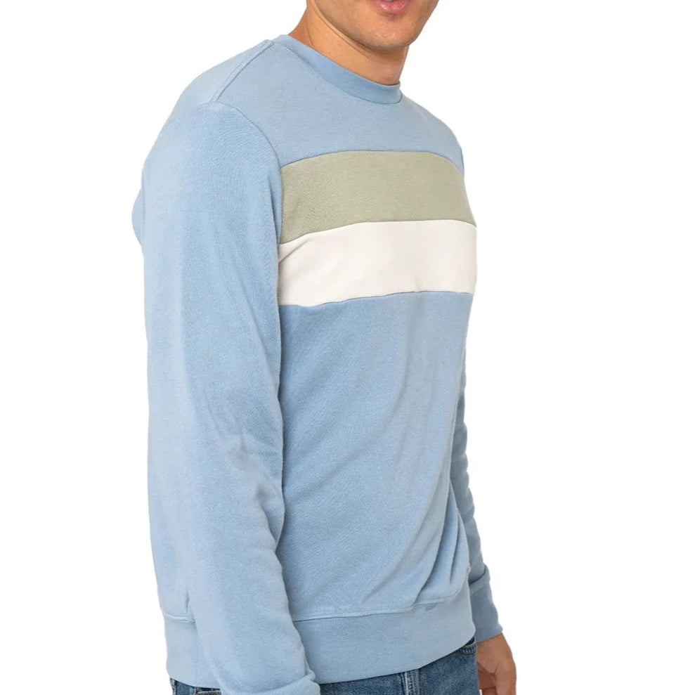 Color-block Pullover: Vapor