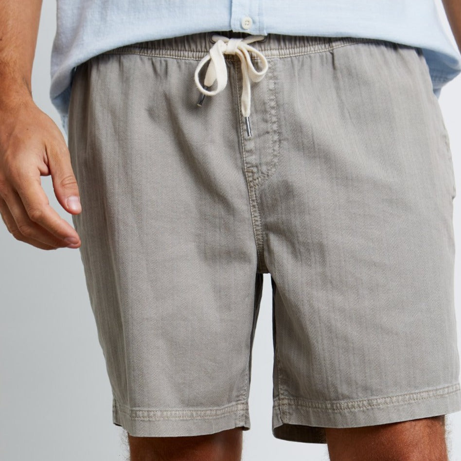 Cruz Short: Washed Grey