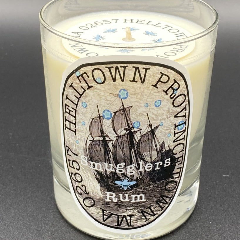 Soy Wax Candle: Smugglers Rum